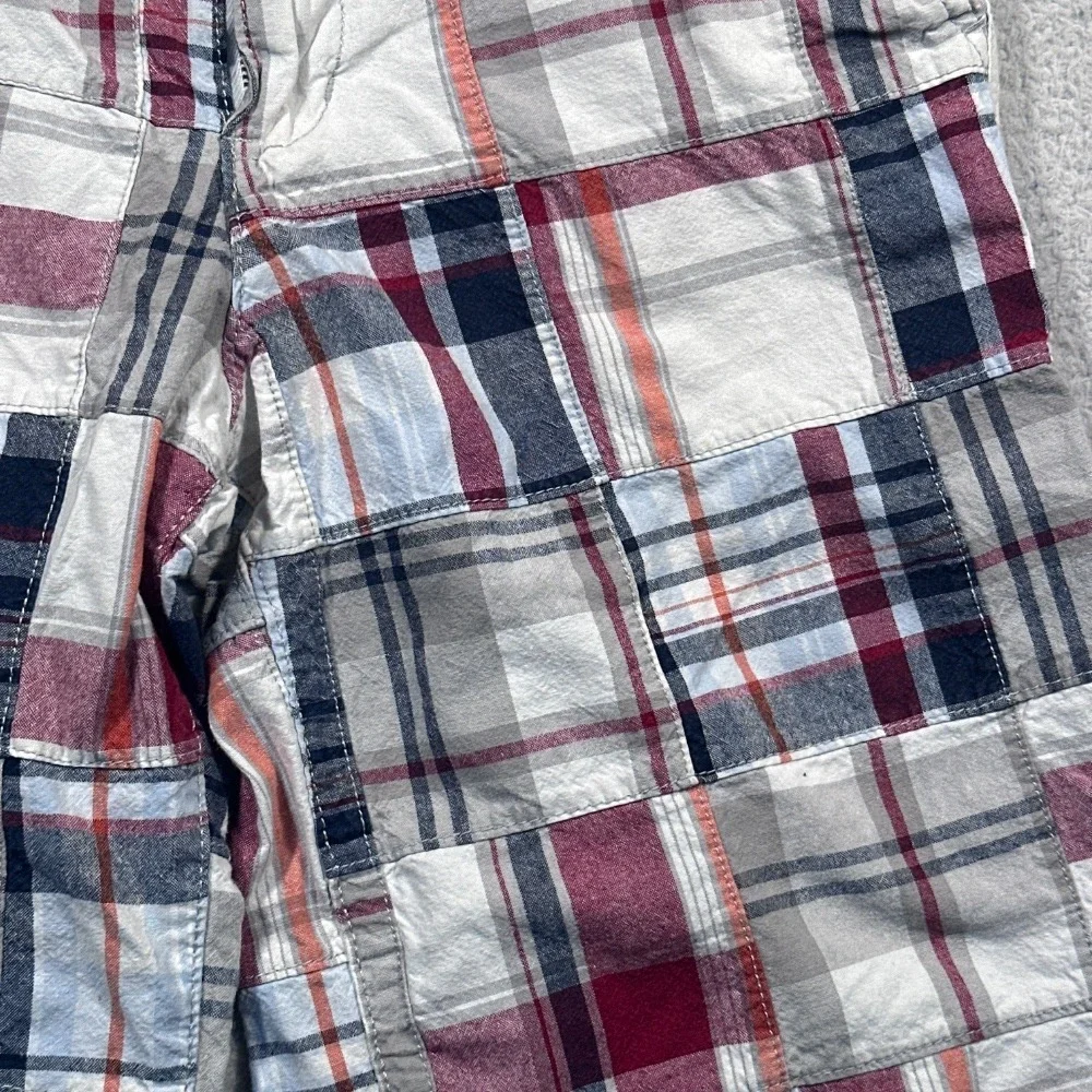 Urban Pipeline Patchwork Plaid Shorts Kids Size 12 MultiColor Retro Skater 2010s